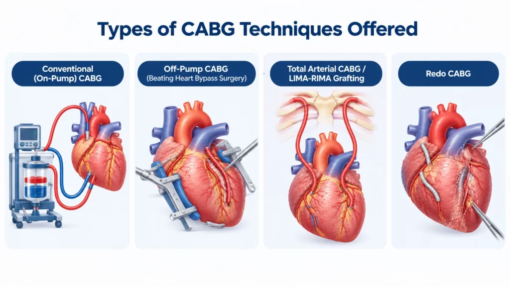 Types of CABG