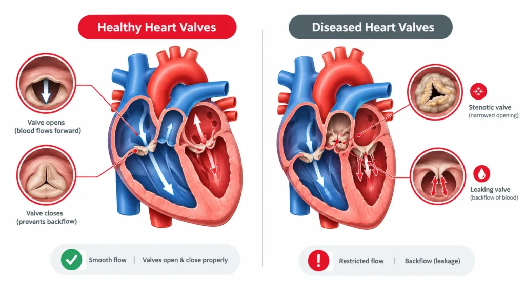 What is heart valve disease
